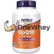 CoQ10 (240 шт по 30 мг), NOW Foods