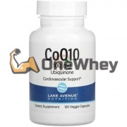 CoQ10 (120 шт по 100 мг), Lake Avenue Nutrition