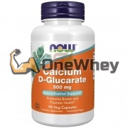 Calcium D-Glucarate (90 шт по 500 мг), NOW Foods
