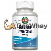 Calcium Oyster Shell (100 шт по 600 мг), KAL