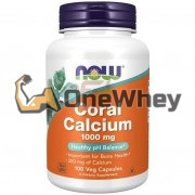 Coral Calcium (100 шт по 1000 мг), NOW Foods