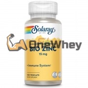 Bio Zinc™ (100 шт по 15 мг), Solaray