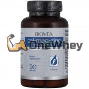 Cal-Mag-Zinc with Vitamin D (90 шт), Biovea