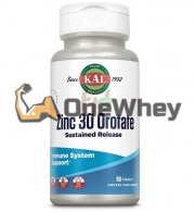 Zinc 30 Orotate [Sustained Release] (90 шт), KAL