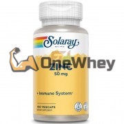 Zinc 50 мг (100 шт), Solaray