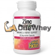 Zinc Bisglycinate 50 мг (60 шт по 50 мг), Natural Factors