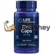 Zinc капс (90 шт по 50 мг), Life Extension