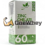 Zinc Chelate (60 шт по 30 мг), NaturalSupp