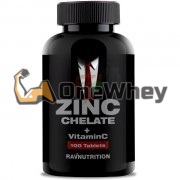 Zinc Chelate + Vitamin C (100 шт), Ravnutrition