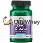 Zinc Citrate (60 шт по 50 мг), Swanson