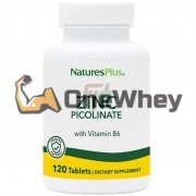 Zinc Picolinate [with vitamin B6] (120 шт), Nature's Plus