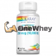 Vitamin D3 [High Potency] (60 шт по 250 мкг: 10. 000 МЕ), Solaray