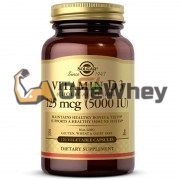 Vitamin D3 (120 капсул по 125 мкг: 5000 МЕ), Solgar