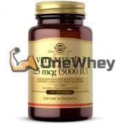 Vitamin D3 125 mcгр: 5000 IU (100 шт), Solgar