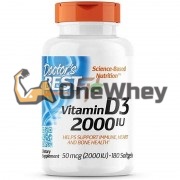 Vitamin D3 (180 шт по 50 мкг), Doctor's Best