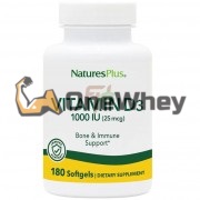 Vitamin D3 (180 шт по 1000 IU), Nature's Plus