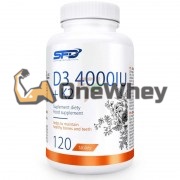 Vitamin D3 [4000 IU] + K2 [100 mcg] (120 шт), SFD Nutrition