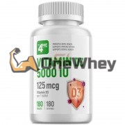 Vitamin D3 (180 шт по 5000 МЕ), 4Me Nutrition