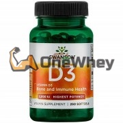 Vitamin D3 (250 шт по 125 мкг: 5000 МЕ), Swanson