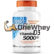 Vitamin D3 (360 шт по 125 мкг), Doctor's Best