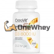 Vitamin D3 8000 IU (200 шт по 25 мкг), OstroVit