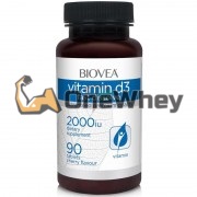 Vitamin D3 Fast Dissolve (90 шт по 2000 ме), Biovea
