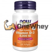 Vitamin D3 (240 шт по 50 мкг: 2000 МЕ), NOW Foods