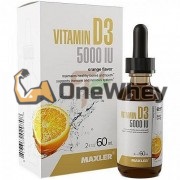 Vitamin D3 Liquid (60 мл: 5000 ме x 120 порций), Maxler
