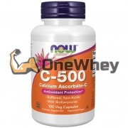 C-500 [Calcium Ascorbate] (100 шт по 500 мг), NOW Foods
