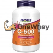 Vitamin C-500 [Calcium Ascorbate-C] (250 шт по 500 мг), NOW Foods