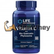 Vitamin C and Bio-Quercetin Phytosome (250 шт), Life Extension