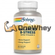 Balanced B-Stress [with vitamin C] (100 шт), Solaray