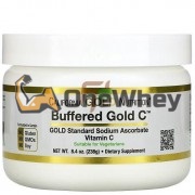 Buffered Gold Vitamin C [Powder] (238 гр: 200 порций), California Gold Nutrition