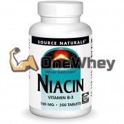 Niacin [Vitamin B-3] (250 шт по 100 мг), Source Naturals