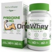 Pyridoxine HCL [Vitamin B6] (60 шт по 6 мг), NaturalSupp