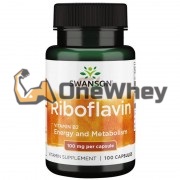 Riboflavin [Vitamin B2] (100 шт по 100 мг), Swanson