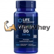 Vitamin B6 250 мг (100 шт по 250 мг), Life Extension
