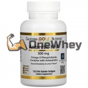 Antarctic Krill [Rimfrost] (120 шт по 500 мг), California Gold Nutrition
