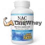 NAC [N-Acetyl-L-Cysteine] (90 шт по 500 мг), Natural Factors