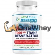 Trans-Resveratrol 1000 мг [Enhanced Absorption] (60 шт), Pro-Health Longevity