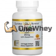 Lutein with Zeaxanthin (120 шт), California Gold Nutrition