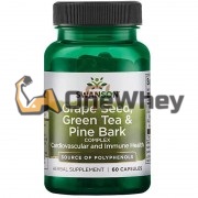 Grape Seed, Green Tea & Pine Bark Complex (60 шт), Swanson