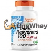 Trans-Resveratrol 100 [with ResVinol®] (60 шт), Doctor's Best