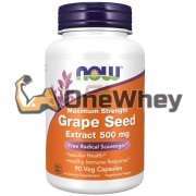 Grape Seed Extract (90 шт по 500 мг), NOW Foods