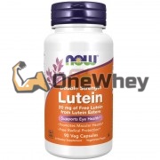 Lutein [Double Strength x from Esters] (90 шт), NOW Foods