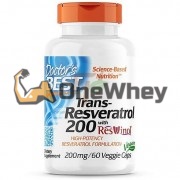 Trans-Resveratrol 200 [with ResVinol®] (60 шт), Doctor's Best