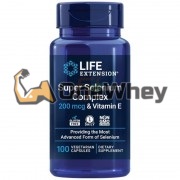 Super Selenium Complex 200 mcгр[with Vitamin E] (100 шт), Life Extension