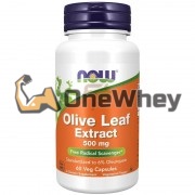 Olive Leaf Extract (60 шт по 500 мг), NOW Foods