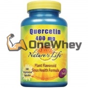 Quercetin (100 шт по 400 мг), Nature's Life