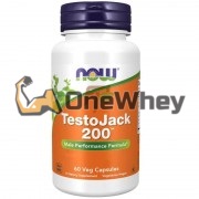 TestoJack 200™ (60 шт), NOW Foods